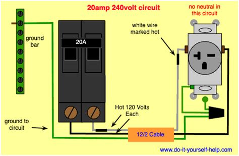 240 volt breaker wiring diagram 